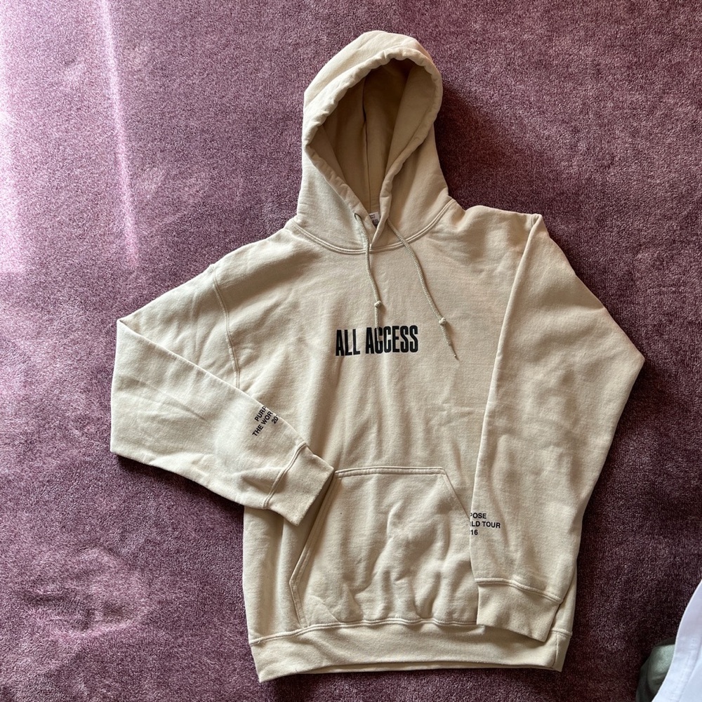 Justin Bieber All Access Purpose Tour Hoodie